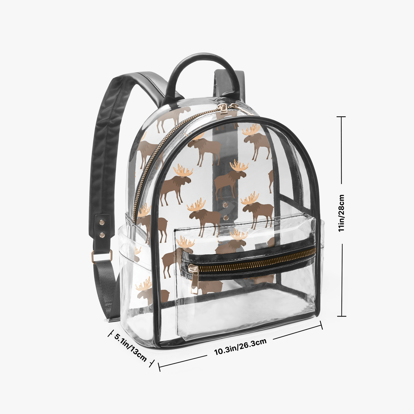 Moose - Transparent Festival Backpack - Supernatural Inspired - Goblin Wood Exclusive - Goblin Wood