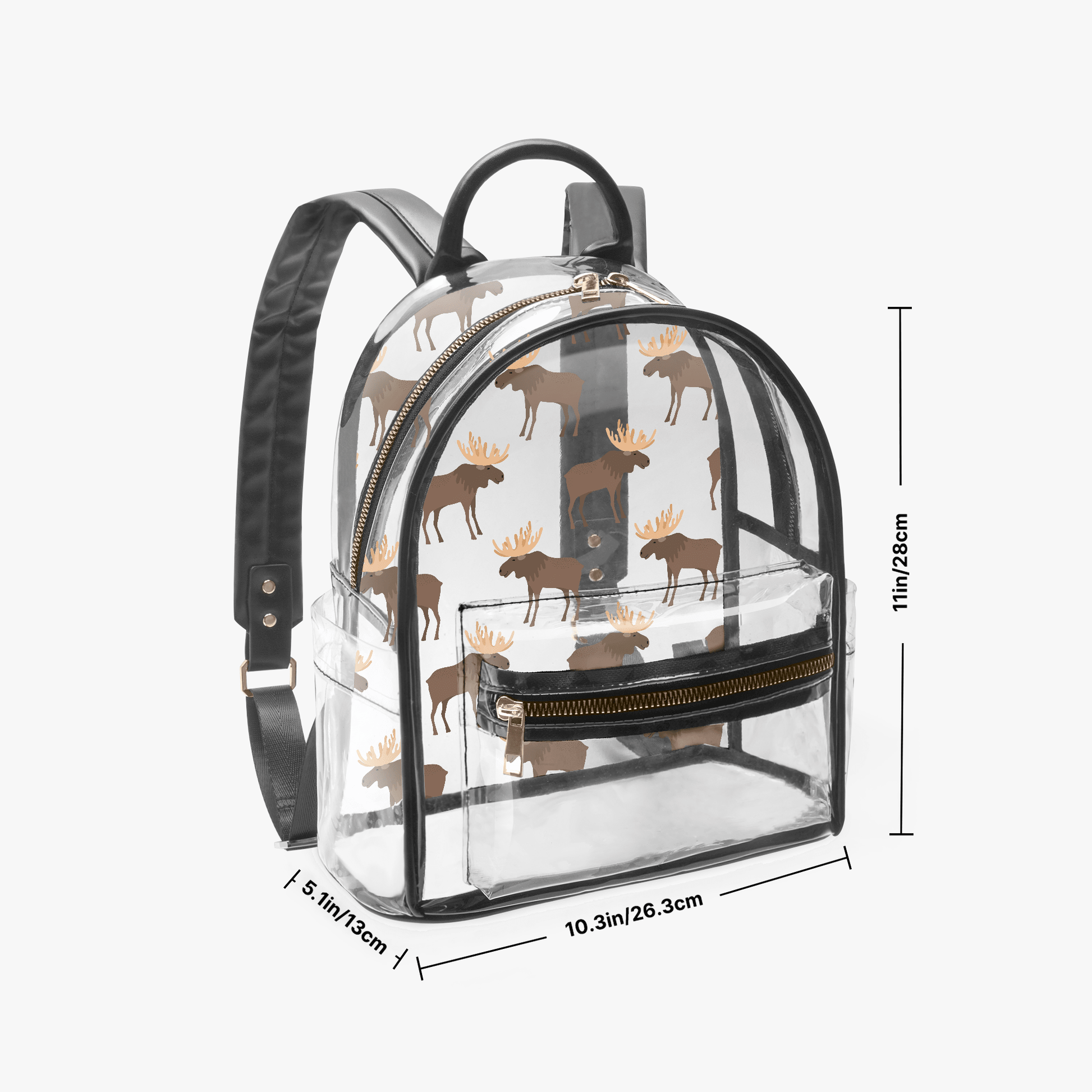Moose - Transparent Festival Backpack - Supernatural Inspired - Goblin Wood Exclusive - Goblin Wood
