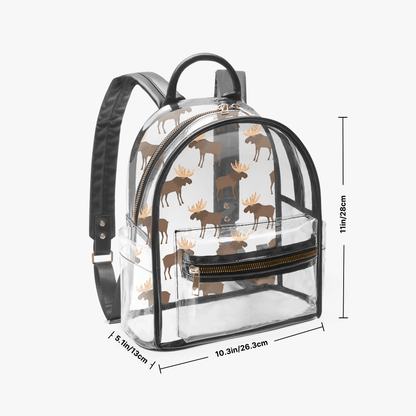 Moose - Transparent Festival Backpack - Supernatural Inspired - Goblin Wood Exclusive - Goblin Wood