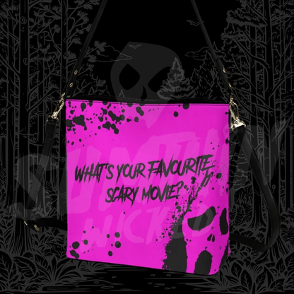 Movie (Pink) - Cross Body Bucket Bag - Scream Inspired - Sumthin Wicked Exclusive - Goblin Wood