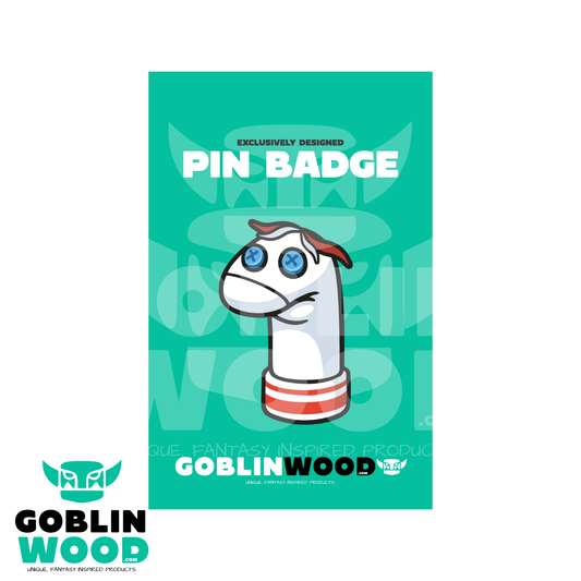 Mr. Frizzles - Acrylic Pin Badge - Supernatural Inspired - Goblin Wood Exclusive - Goblin Wood