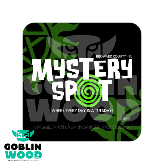 Mystery Spot - Drinks Coaster - Supernatural Inspired - Goblin Wood Exclusive - Goblin Wood