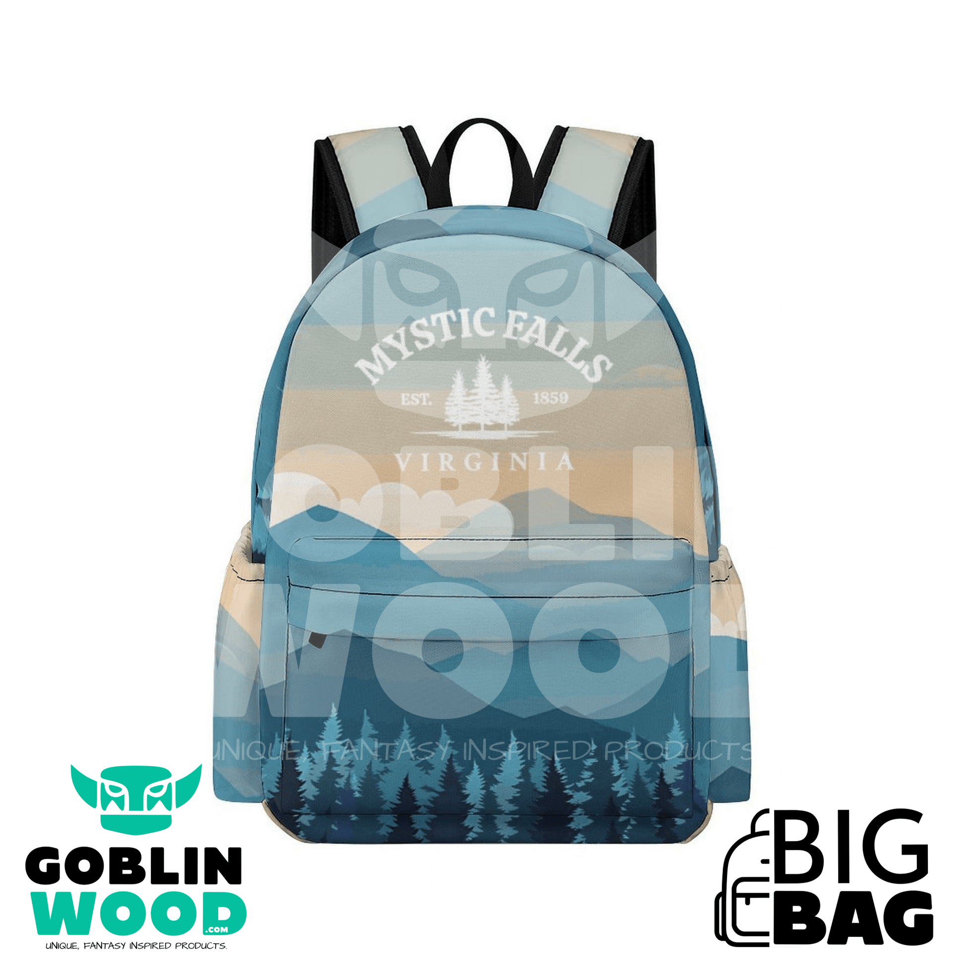 Mystic Falls - BIG Bag - TVD Inspired - Goblin Wood Exclusive - Goblin Wood
