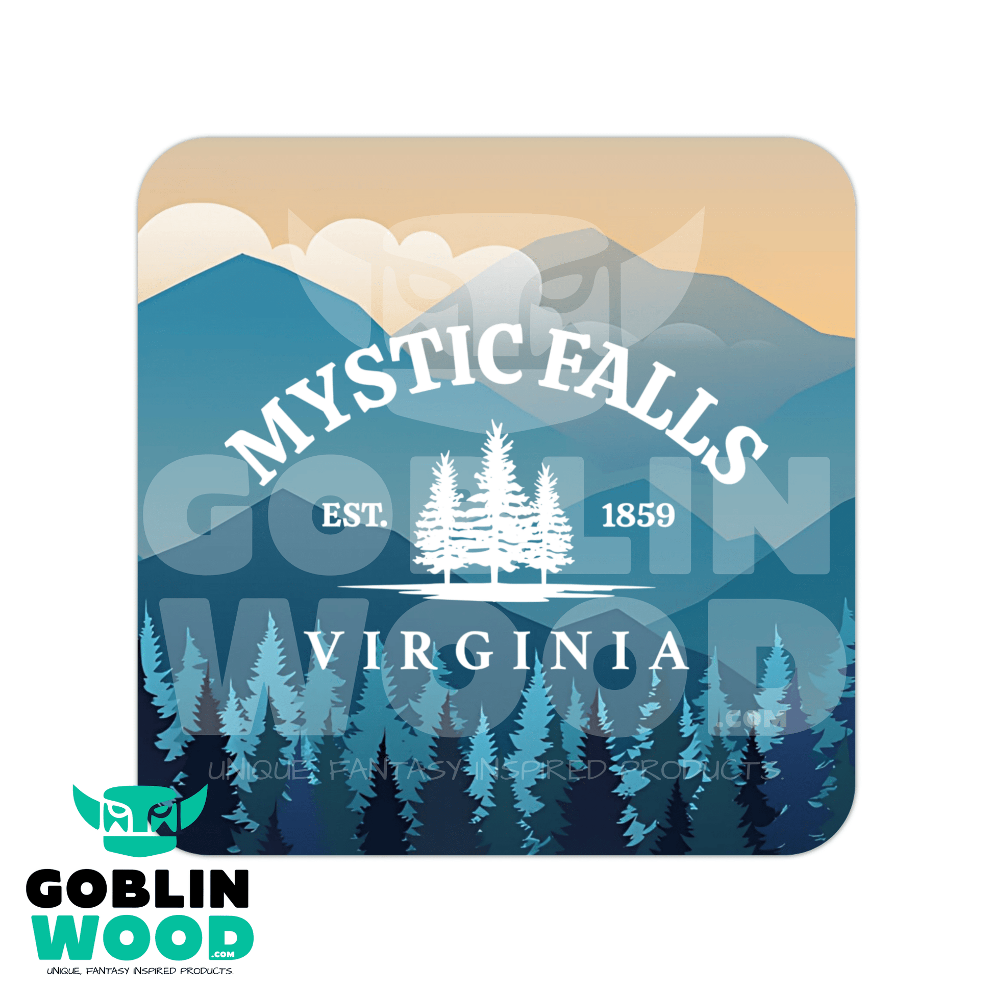 Mystic - Drinks Coaster -  - Goblin Wood Exclusive - Goblin Wood