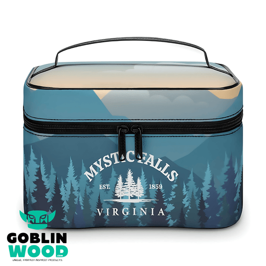 Mystic Falls - Toiletry Bag - TVD Inspired - Goblin Wood Exclusive - Goblin Wood