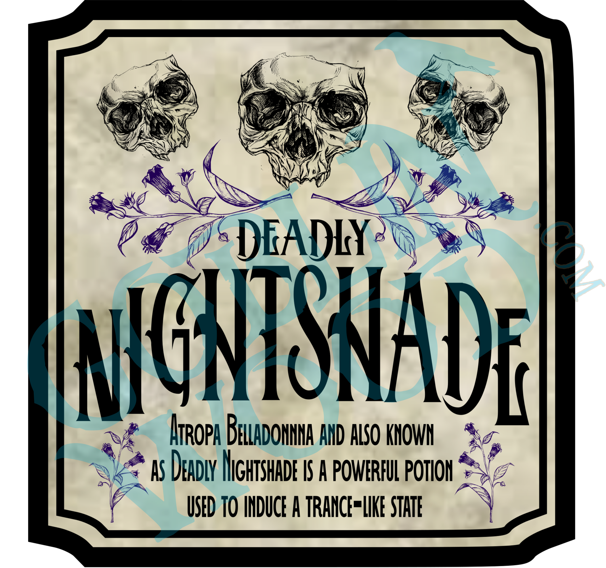 Deadly Nightshade - Harry Potter Inspired