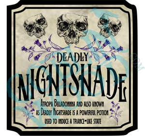 Deadly Nightshade - Harry Potter Inspired