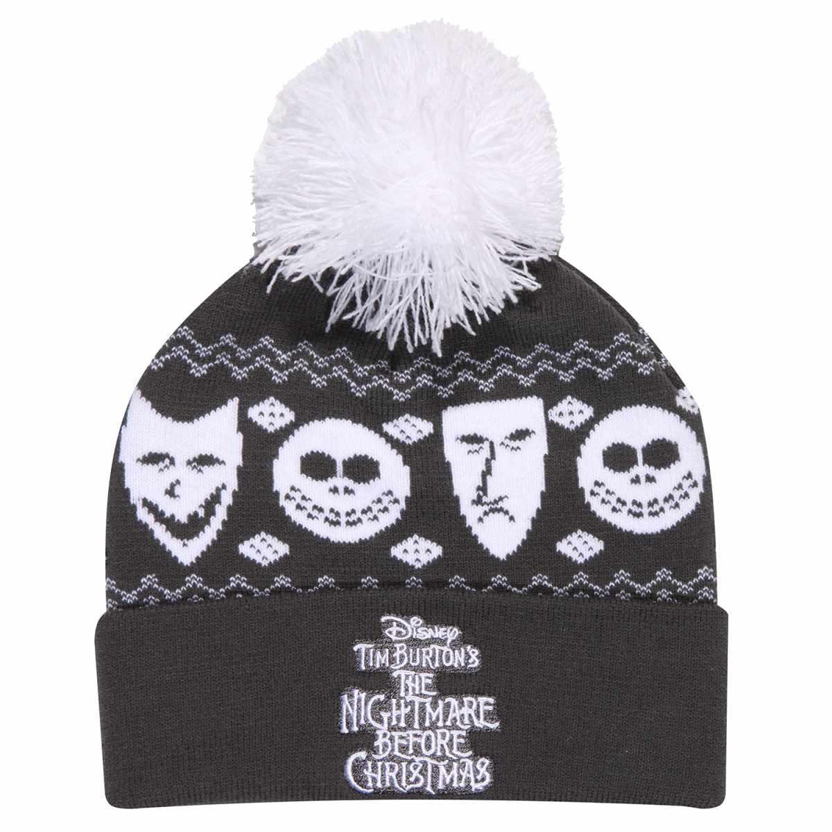 Nightmare Before Christmas Misfits Bobble Beanie - Goblin Wood