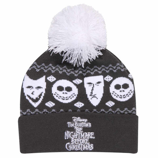 Nightmare Before Christmas Misfits Bobble Beanie - Goblin Wood
