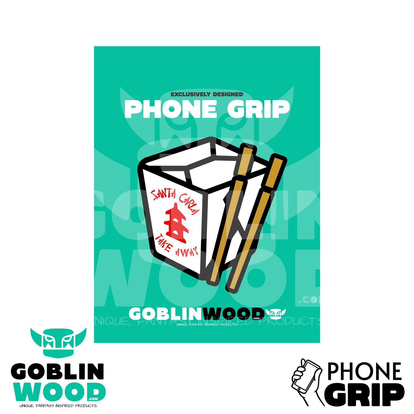 Noodles - Acrylic Phone/Kindle Grip - The Lost Boys Inspired - Goblin Wood Exclusive - Goblin Wood
