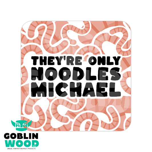 Noodles? - Drinks Coaster - The Lost Boys Inspired - Goblin Wood Exclusive - Goblin Wood