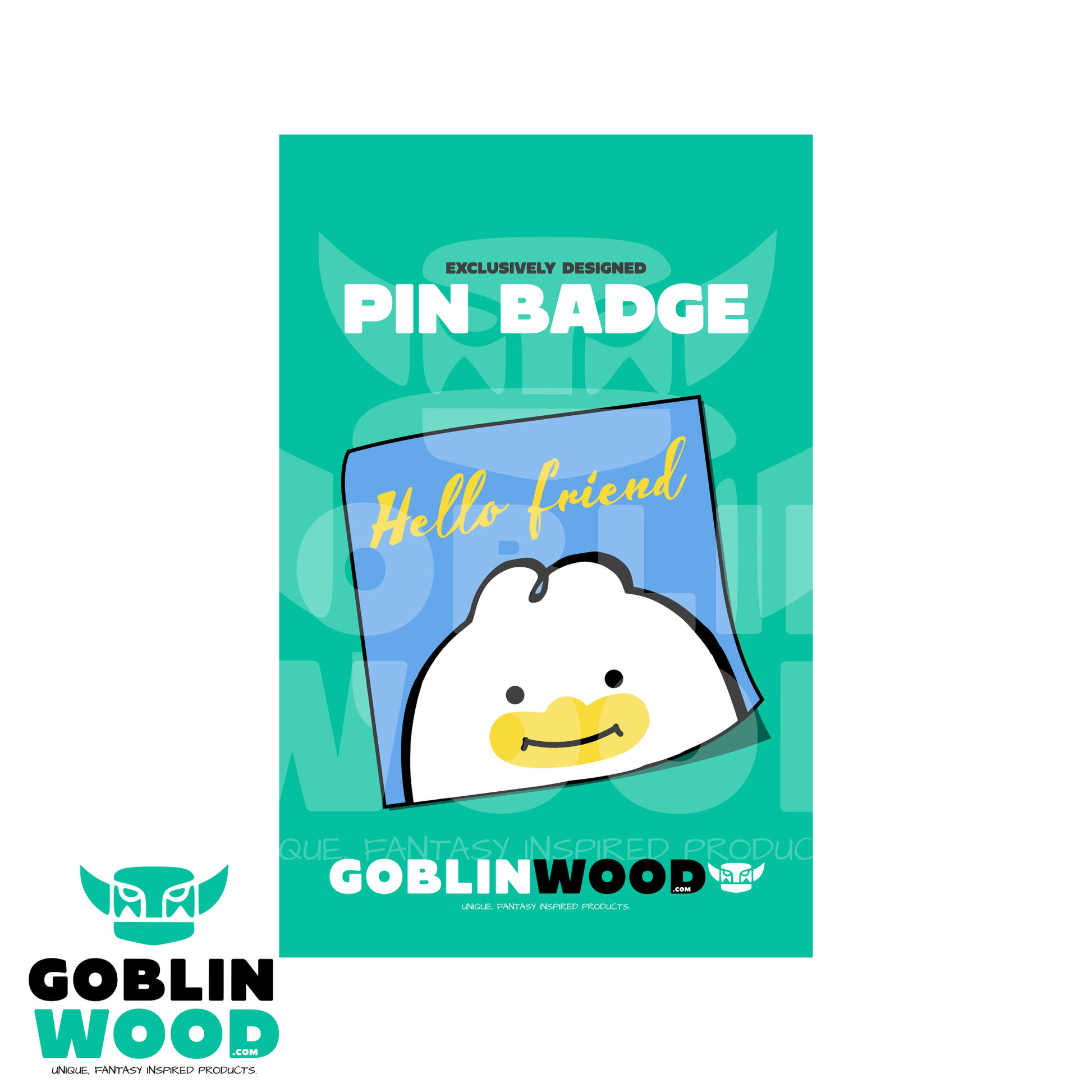 Note - Acrylic Pin Badge - KPop Demon Hunters Inspired - Goblin Wood Exclusive - Goblin Wood