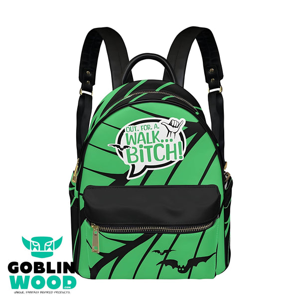 Out. For. A. Walk - Mini Backpack - Buffy Inspired - Goblin Wood Exclusive - Goblin Wood