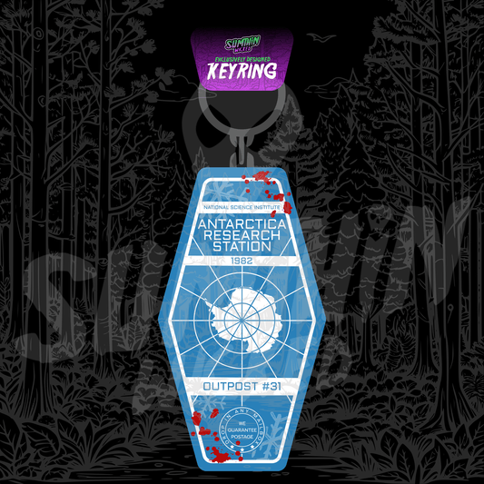 Outpost 31 - Acrylic Keychain - The Thing Inspired - Sumthin Wicked Exclusive - Goblin Wood