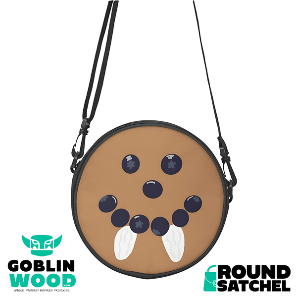 Pancake - Round Satchel Bag - TVD Inspired - Goblin Wood Exclusive - Goblin Wood