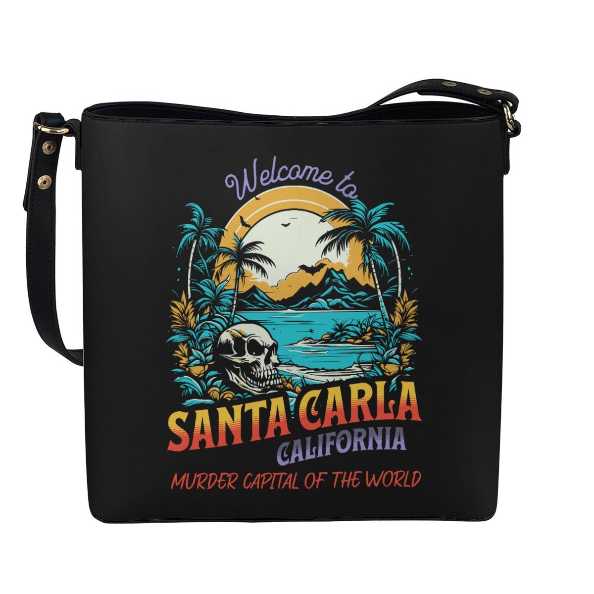 Paradise? - Crossbody Bucket Bag - The Lost Boys Inspired - Goblin Wood Exclusive - Goblin Wood