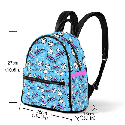 Peace Out Bitches (Sky) - Mini Backpack - Supernatural Inspired - Goblin Wood Exclusive - Goblin Wood
