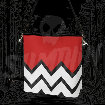 Peak - Crossbody Bucket Bag - Twin Peaks Inspired - Sumthin Wicked Exclusive - Goblin Wood