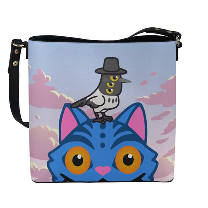 Peek A Boo - Crossbody Bucket Bag - KPop Demon Hunters Inspired - Goblin Wood Exclusive - Goblin Wood