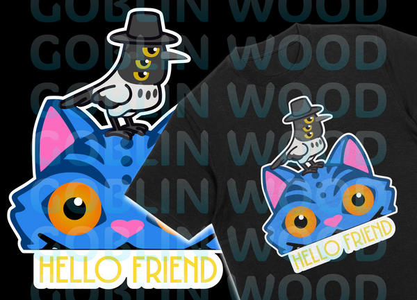 Peek A Boo - Premium T-Shirt - KPop Demon Hunters Inspired - Goblin Wood Exclusive