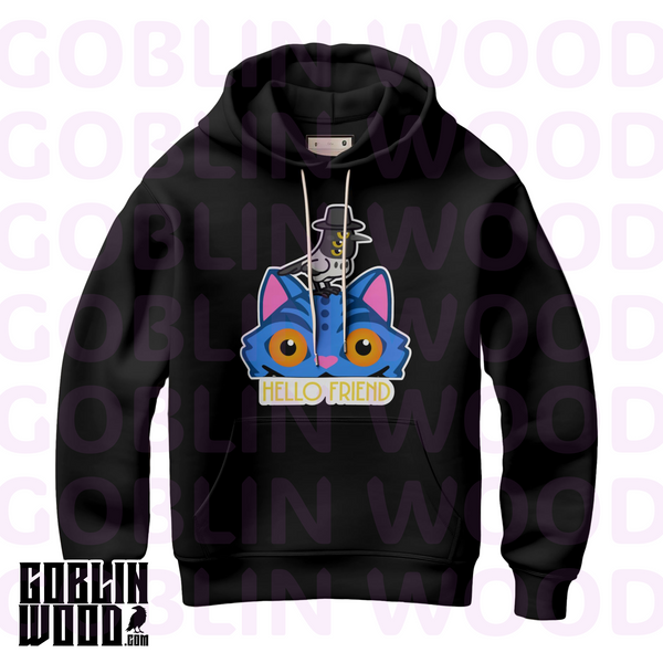 Peek A Boo - Black/Pink/Blue Premium Hoody - KPop Demon Hunters Inspired - Goblin Wood Exclusive