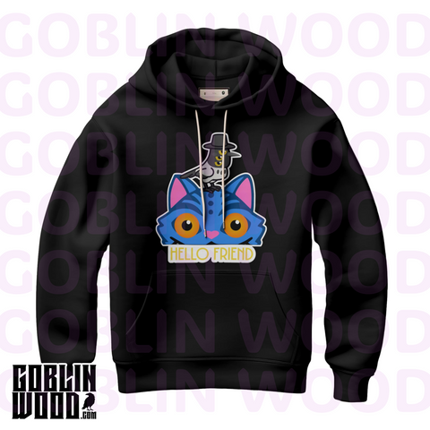 Peek A Boo - Black/Pink/Blue Premium Hoody - KPop Demon Hunters Inspired - Goblin Wood Exclusive