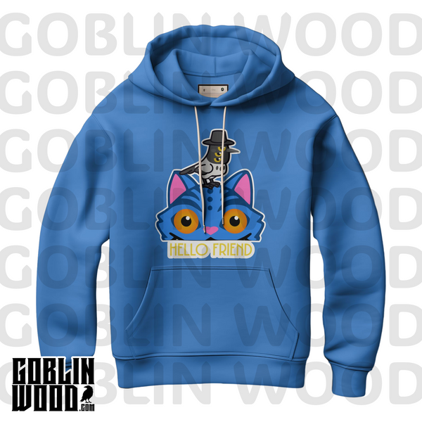 Peek A Boo - Black/Pink/Blue Premium Hoody - KPop Demon Hunters Inspired - Goblin Wood Exclusive