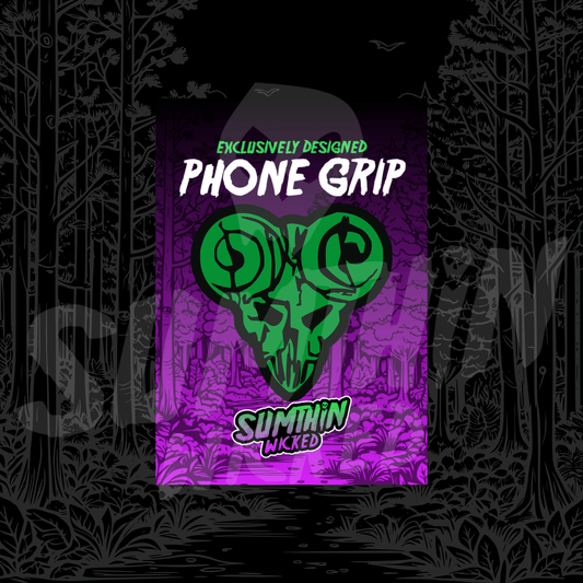 Pick Of Destiny - Acrylic Phone/Kindle Grip - Pick Of Destiny Inspired - Sumthin Wicked Exclusive - Goblin Wood