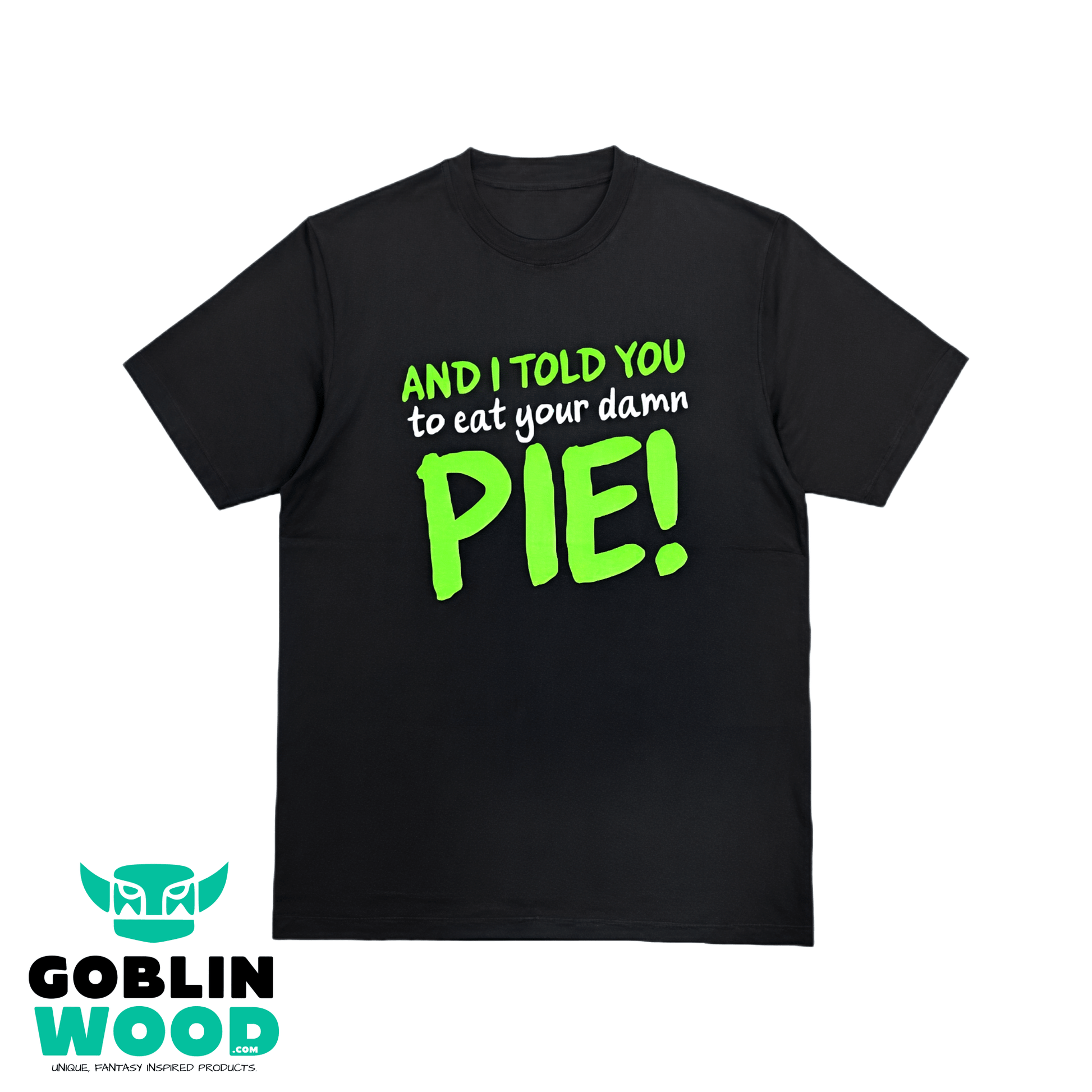 Pie - Premium T-Shirt - Stranger Things Inspired - Goblin Wood Exclusive - Goblin Wood