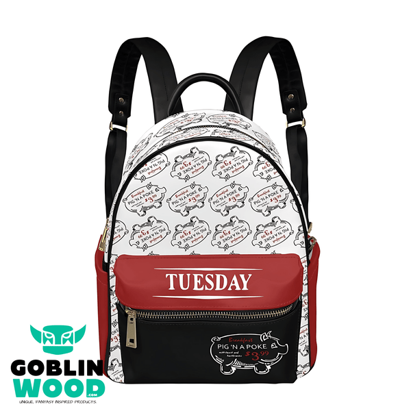 Pig 'N A Poke - AOP Print Mini Backpack - Supernatural Inspired - Goblin Wood Exclusive - Goblin Wood