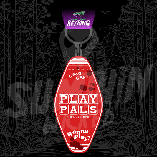 Play Pals - Acrylic Key Fob Keychain - Child's Play Inspired - Sumthin Wicked Exclusive - Goblin Wood