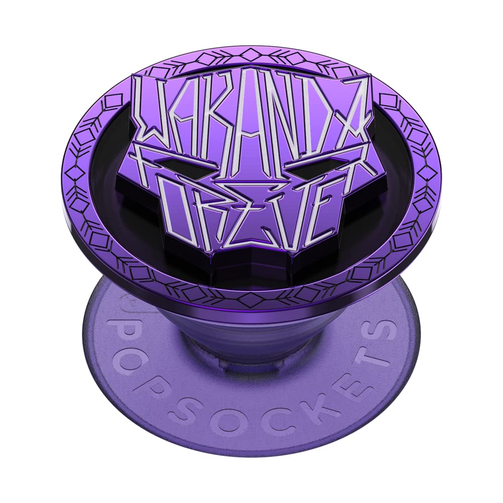 PopSockets Phone Grip Stand MARVEL Black Panther Enamel POPGRIP Popsocket - Goblin Wood