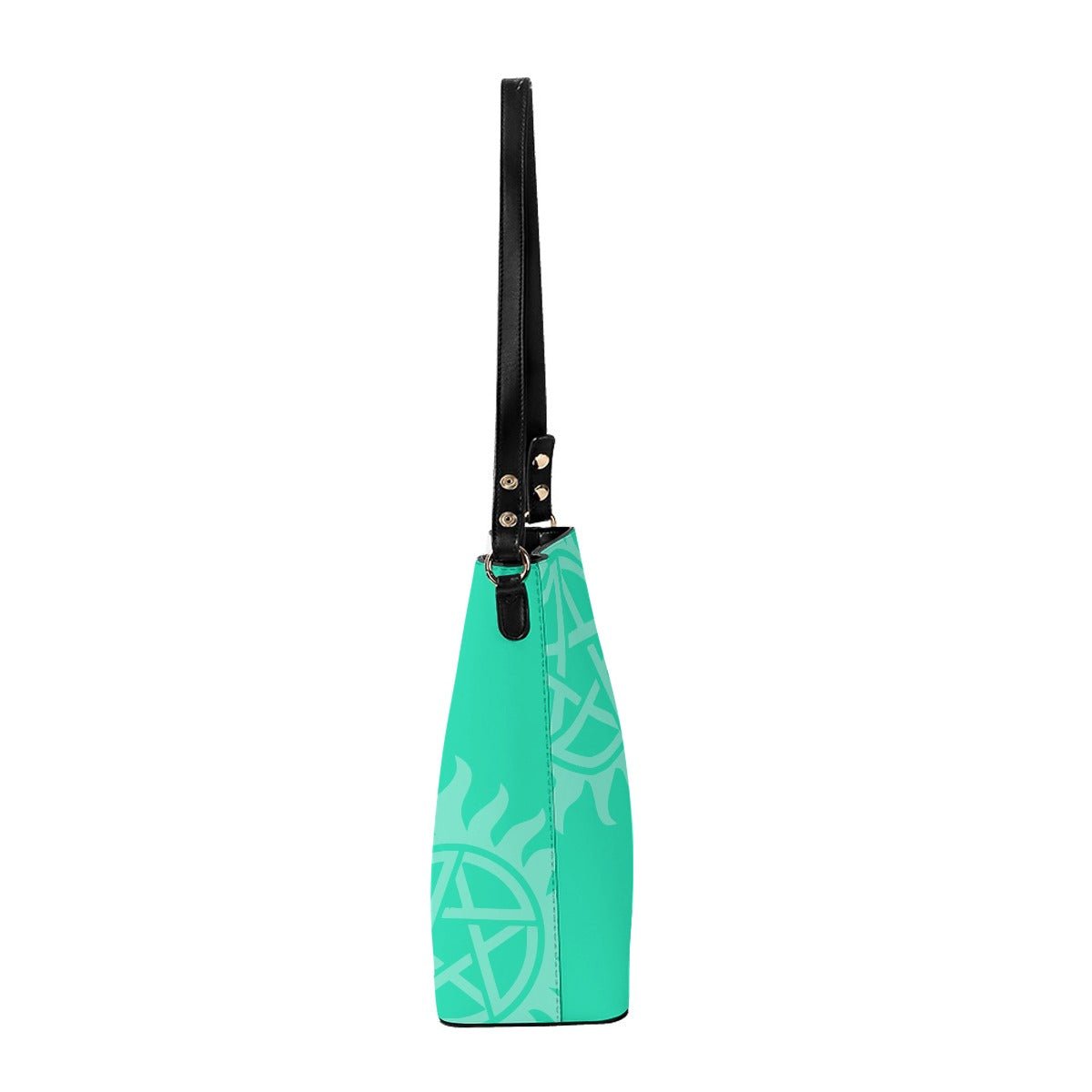 Pudding! - Teal Cross Body Bucket Bag - Supernatural Inspired - Goblin Wood Exclusive - Goblin Wood