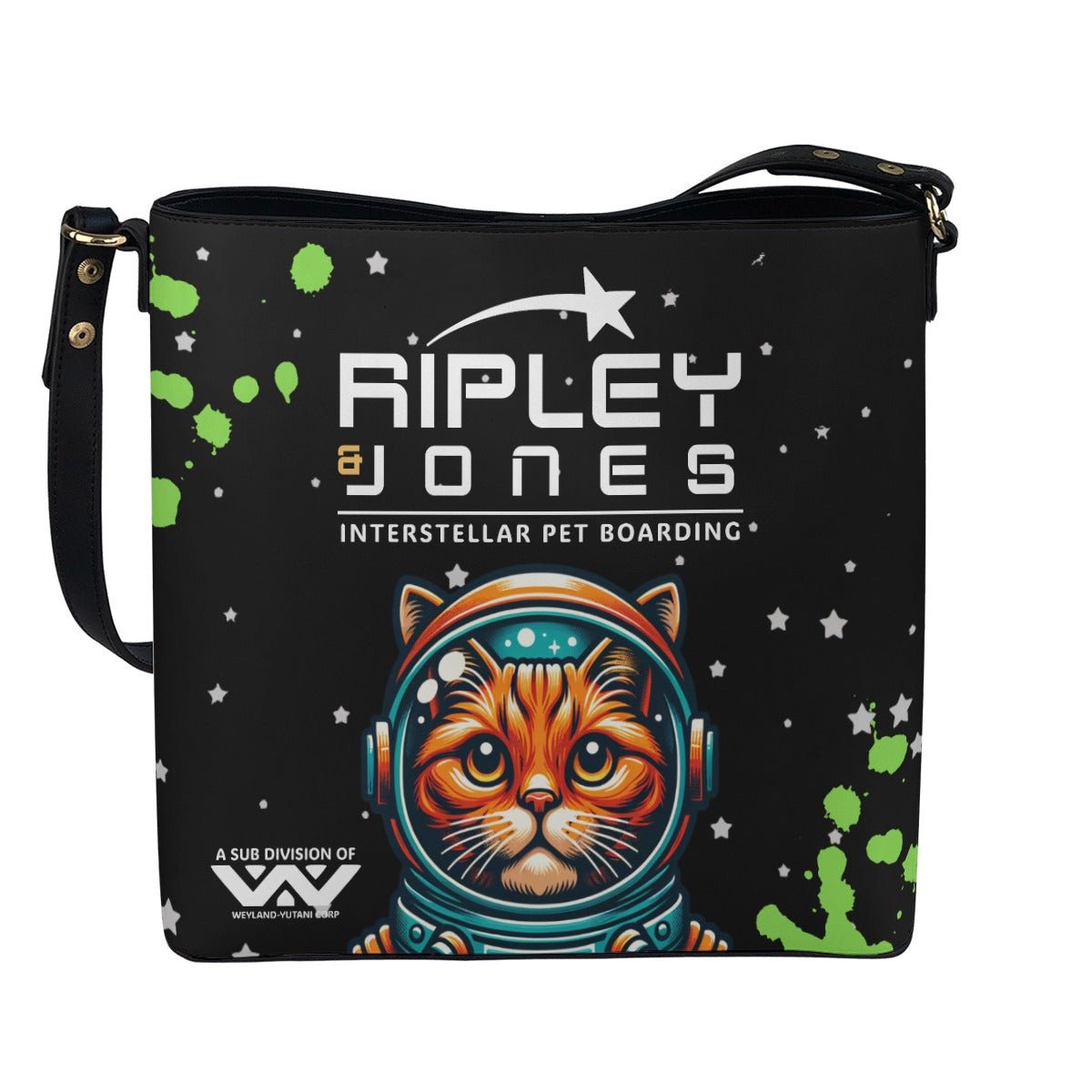 Ripley & Jones - Black Cross Body Bucket Bag -  - Goblin Wood Exclusive - Goblin Wood