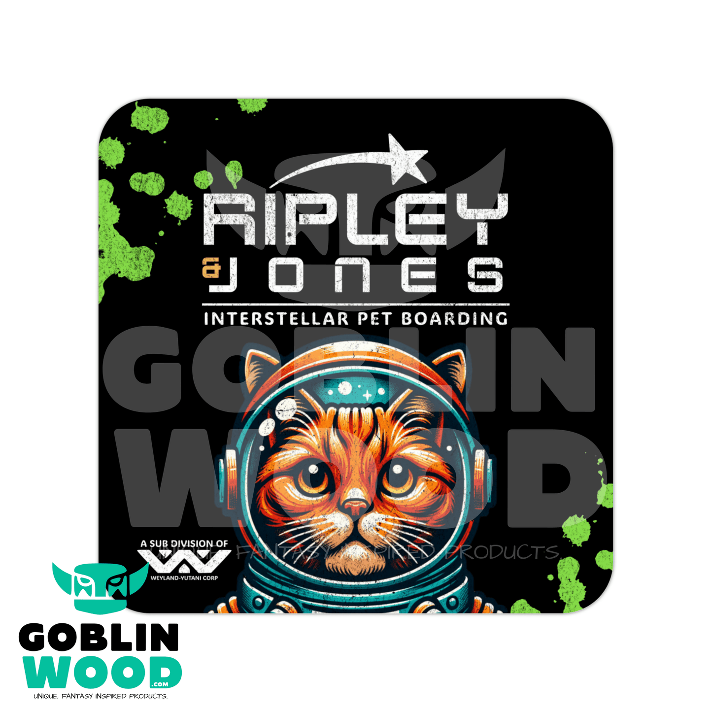 Ripley & Jones - Drinks Coaster -  - Goblin Wood Exclusive - Goblin Wood