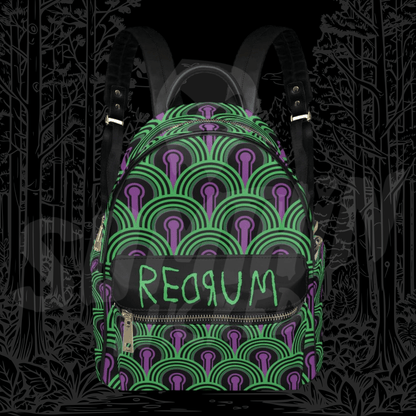 Room 237 - AOP PU Mini Backpack - The Shining Inspired - Sumthin Wicked Exclusive - Goblin Wood