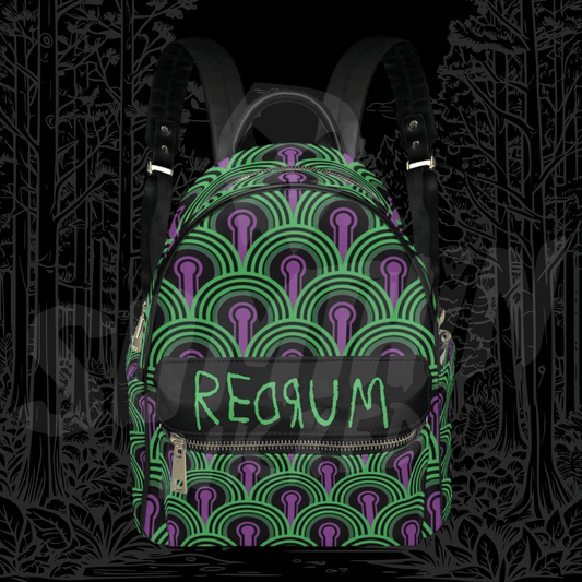 Room 237 - AOP PU Mini Backpack - The Shining Inspired - Sumthin Wicked Exclusive - Goblin Wood