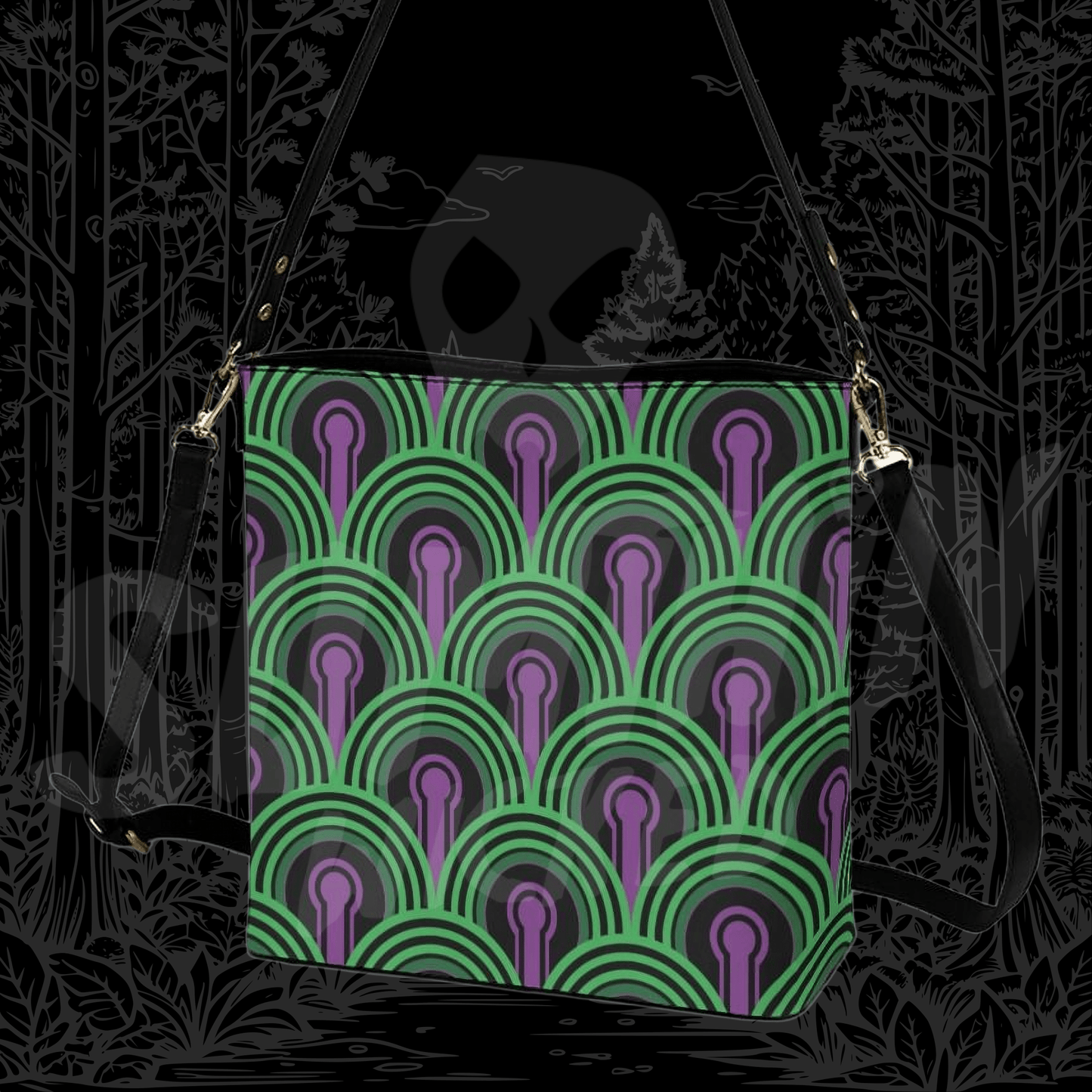 Room 237 - Cross Body Bucket Bag - The Shining Inspired - Sumthin Wicked Exclusive - Goblin Wood