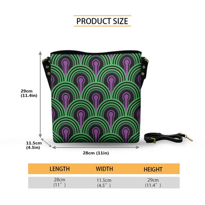 Room 237 - Cross Body Bucket Bag - The Shining Inspired - Sumthin Wicked Exclusive - Goblin Wood