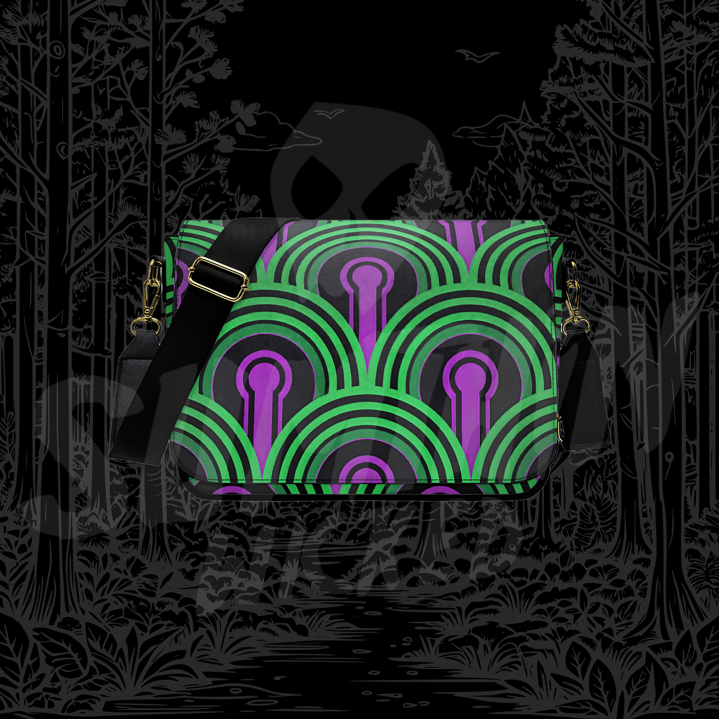 Room 237 - PU Cross Body Hand Bag - The Shining Inspired - Sumthin Wicked Exclusive - Goblin Wood