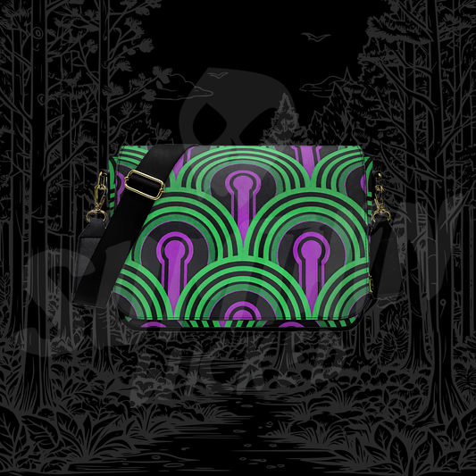 Room 237 - PU Cross Body Hand Bag - The Shining Inspired - Sumthin Wicked Exclusive - Goblin Wood