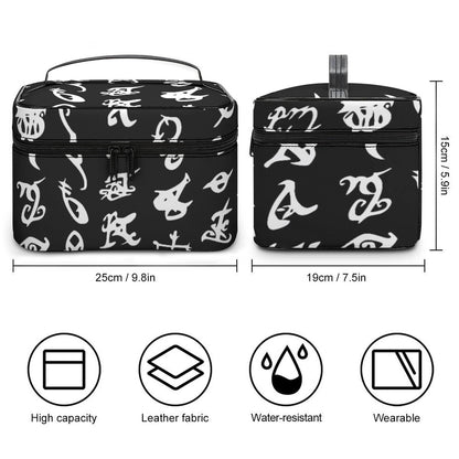 Rune (Black) - Toiletry Bag - Shadowhunters Inspired - Goblin Wood Exclusive - Goblin Wood