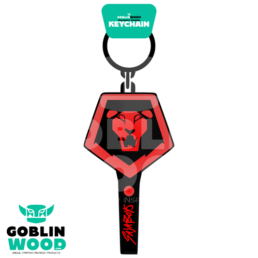 Saja Stick - Acrylic Keychain - KPop Demon Hunters Inspired - Goblin Wood Exclusive - Goblin Wood