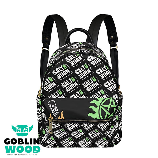 Salt & Burn - AOP Print Mini Backpack - Supernatural Inspired - Goblin Wood Exclusive - Goblin Wood