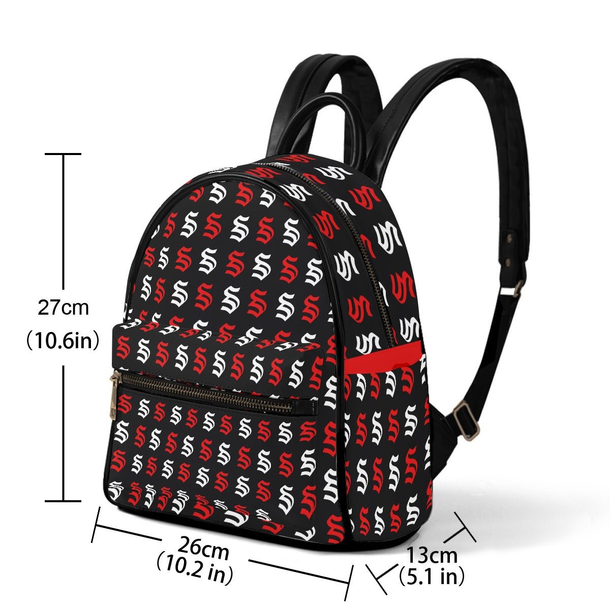 Salvatore - AOP Print Mini Backpack - TVD Inspired - Goblin Wood Exclusive - Goblin Wood