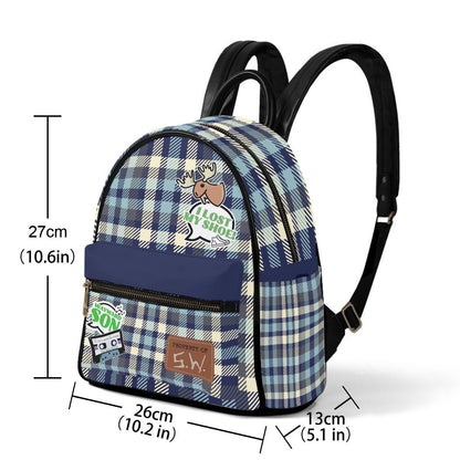 Sam Cosplay - Plaid Mini Backpack - Supernatural Inspired - Goblin Wood Exclusive - Goblin Wood