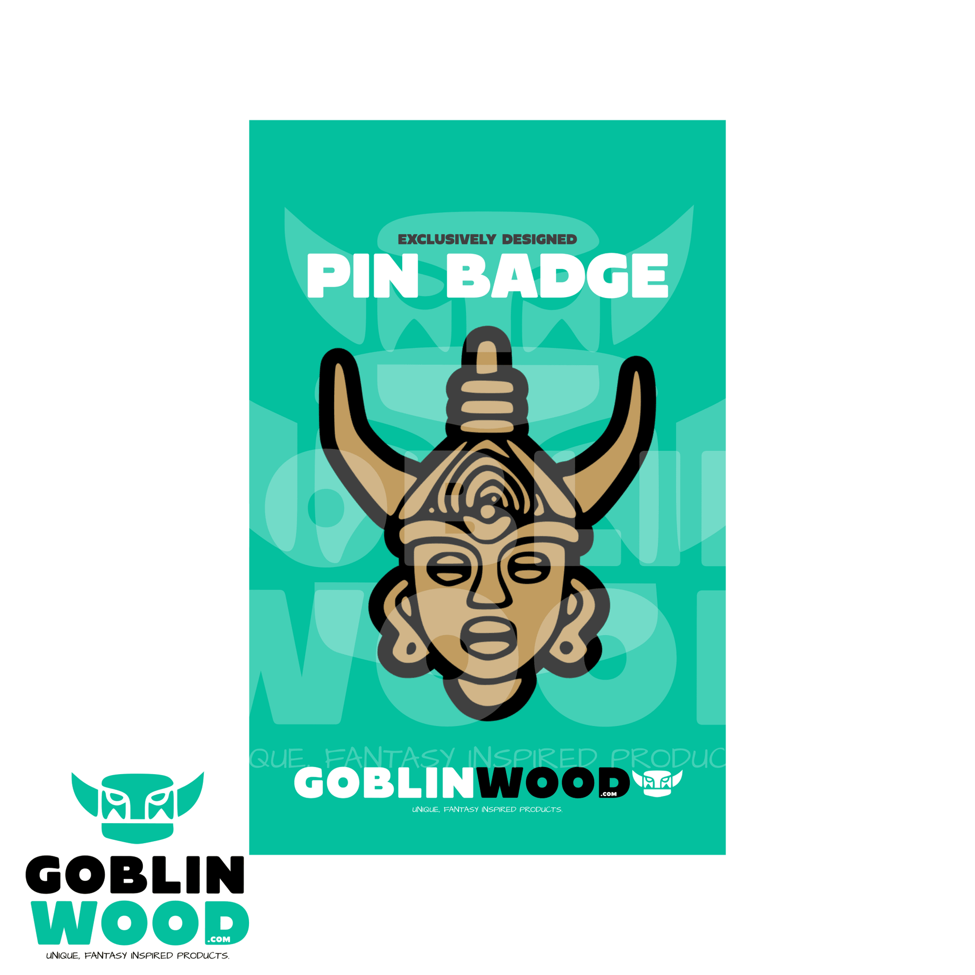 Samulet - Acrylic Pin Badge - Supernatural Inspired - Goblin Wood Exclusive - Goblin Wood