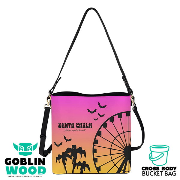 Santa Carla (Fairground) - Crossbody Bucket Bag - The Lost Boys Inspired - Goblin Wood Exclusive - Goblin Wood