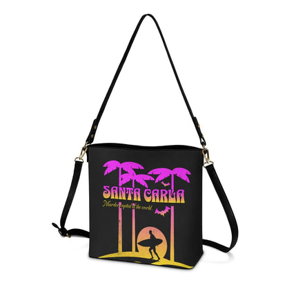 Santa Carla (Sunset) - Crossbody Bucket Bag - The Lost Boys Inspired - Goblin Wood Exclusive - Goblin Wood