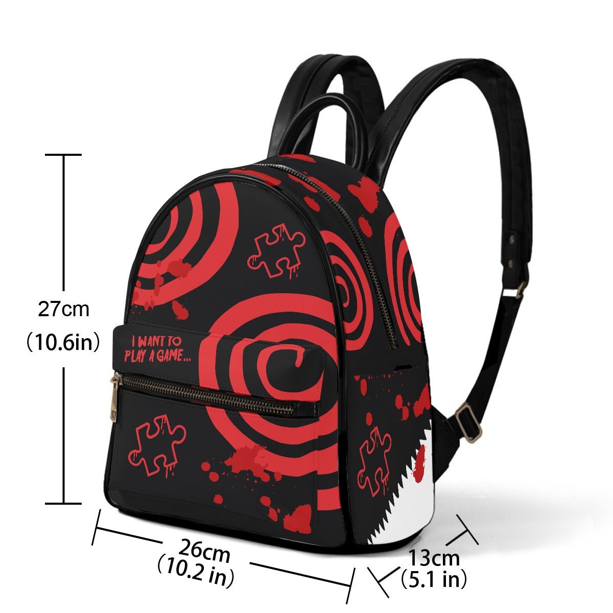 Saw - Mini Backpack - Saw Inspired - Sumthin Wicked Exclusive - Goblin Wood